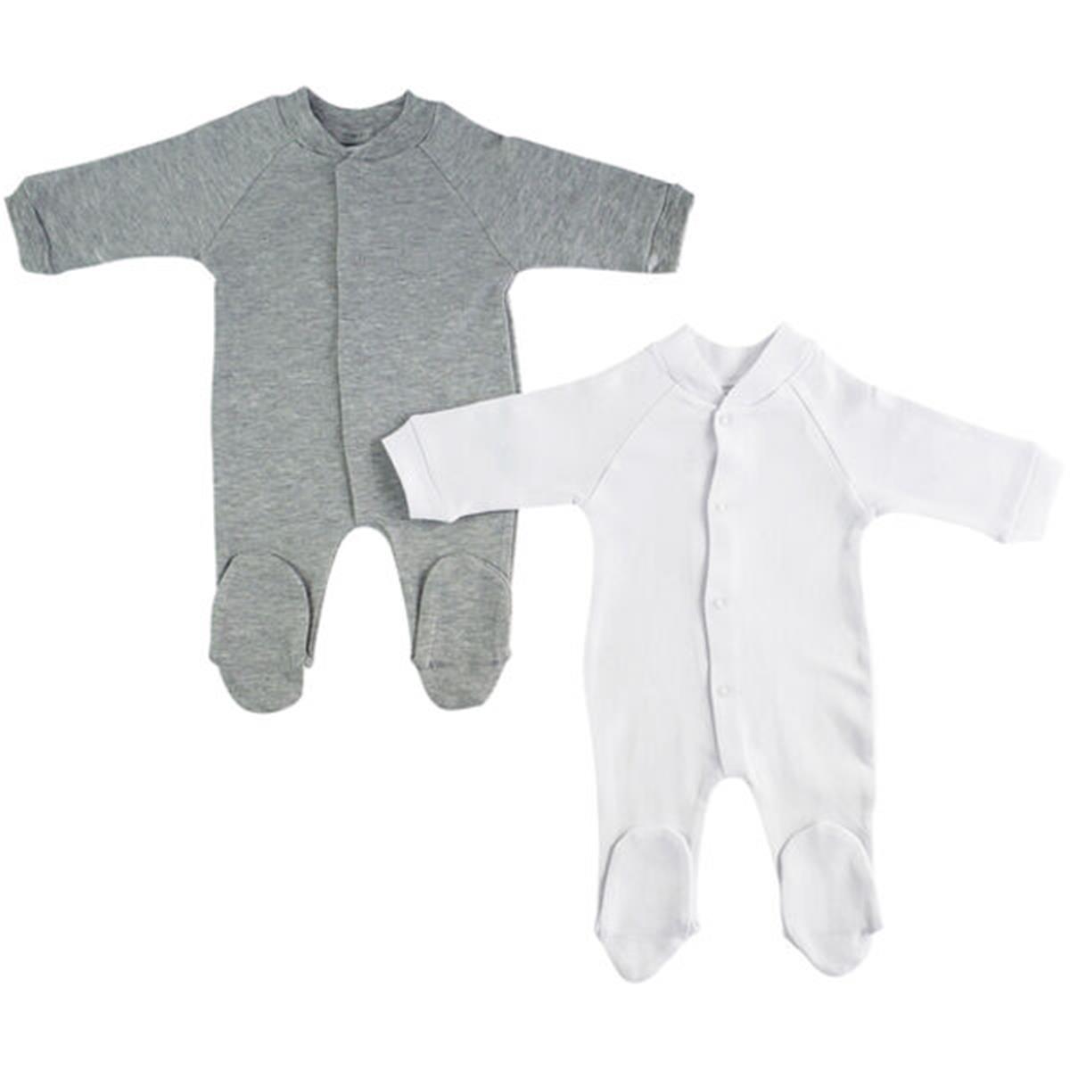 LS-0647L Sleep & Play, White & Grey - Large - 2 per Pack