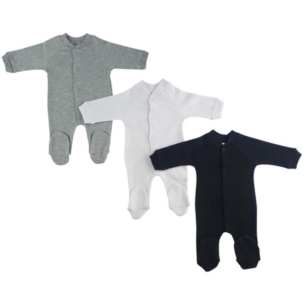 LS-0650L Sleep & Play - White, Grey & Black - Large - 3 per Pack