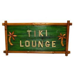 Picture of Bamboo54 5627 Tiki Lounge Bamboo Sign