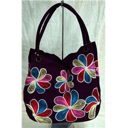 Picture of Bamboo54 4171 Embroidered Hobo Bag