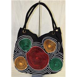 Picture of Bamboo54 4172 Embroidered Hobo Bag