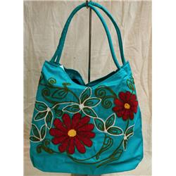 Picture of Bamboo54 4183 Embroidered Hobo Bag