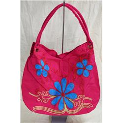 Picture of Bamboo54 4188 Embroidered Hobo Bag