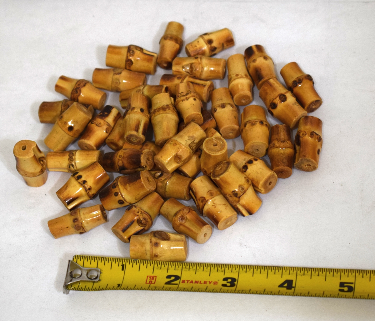 Picture of Bamboo 54 1718 Bamboo Craft Beads&#44; Set of Beads