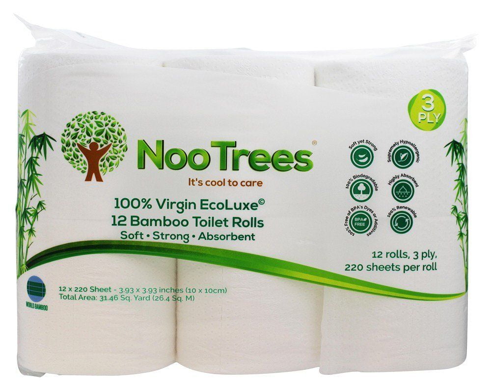 Picture of Nootrees NTEL-220-3-12-CTN 3 Ply Bathroom Roll - Pack of 12
