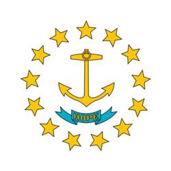 Rhode Island State Flag 36 x 60 (33558)