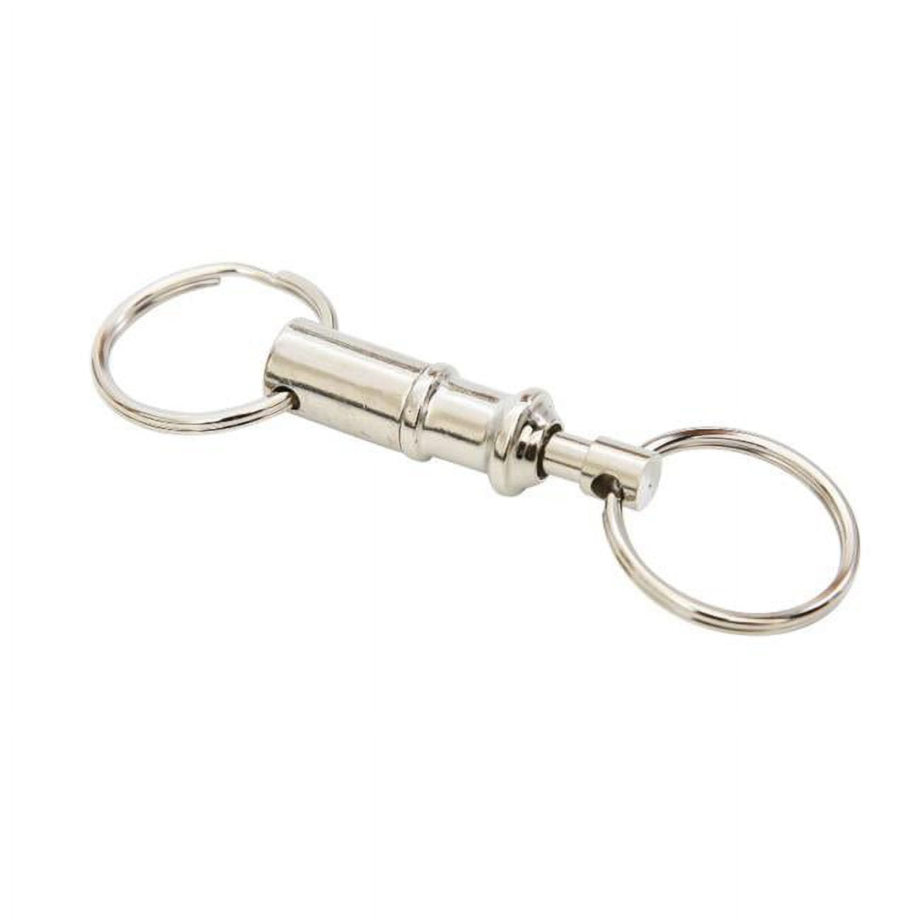 Picture of Baumgartens 2 in 1 Key Ring CHROME (68700)