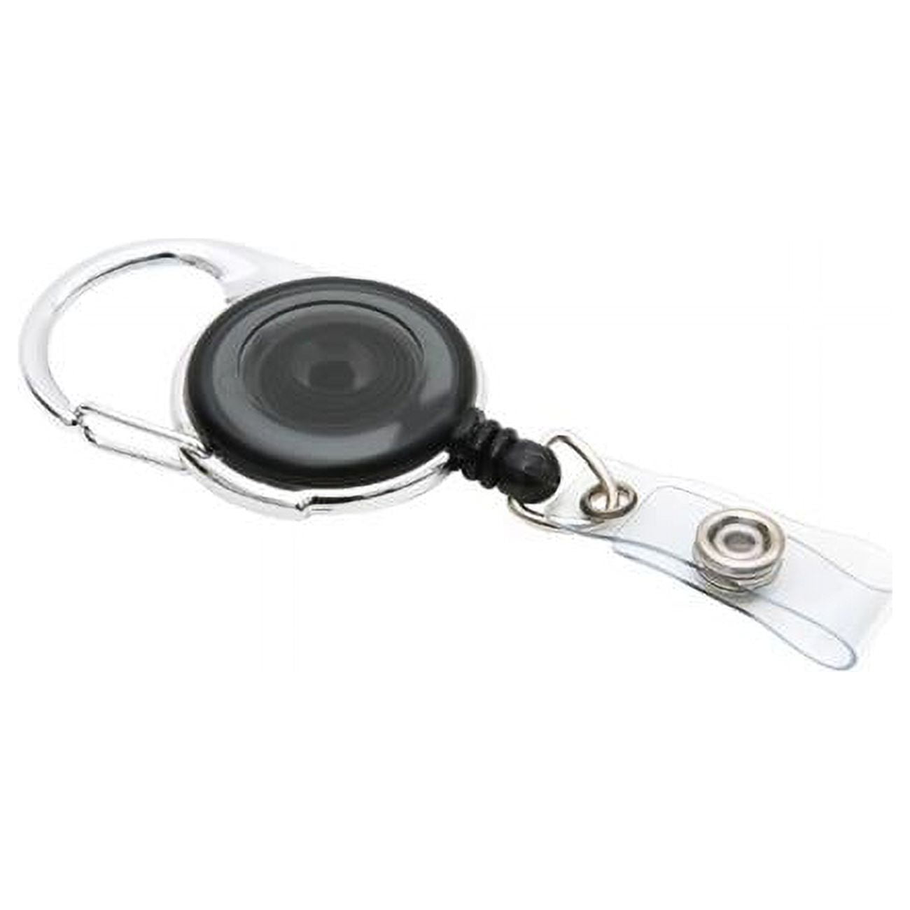 Quick Clip ID Badge Reels Round Strap Smoke (68750)