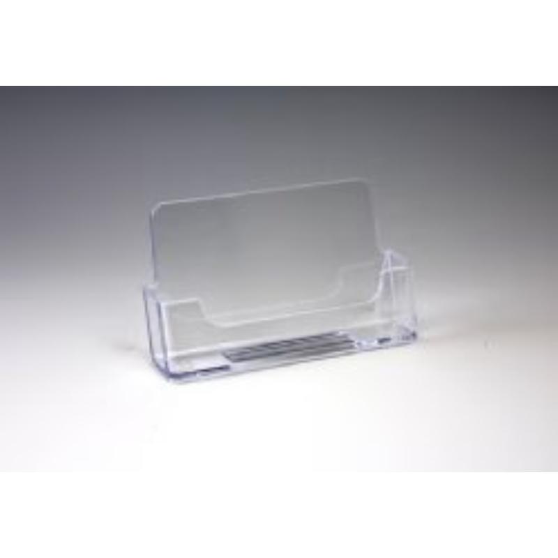 BPS 51 CI 1 Compartments Business Card & Gift Card Holder, Clear