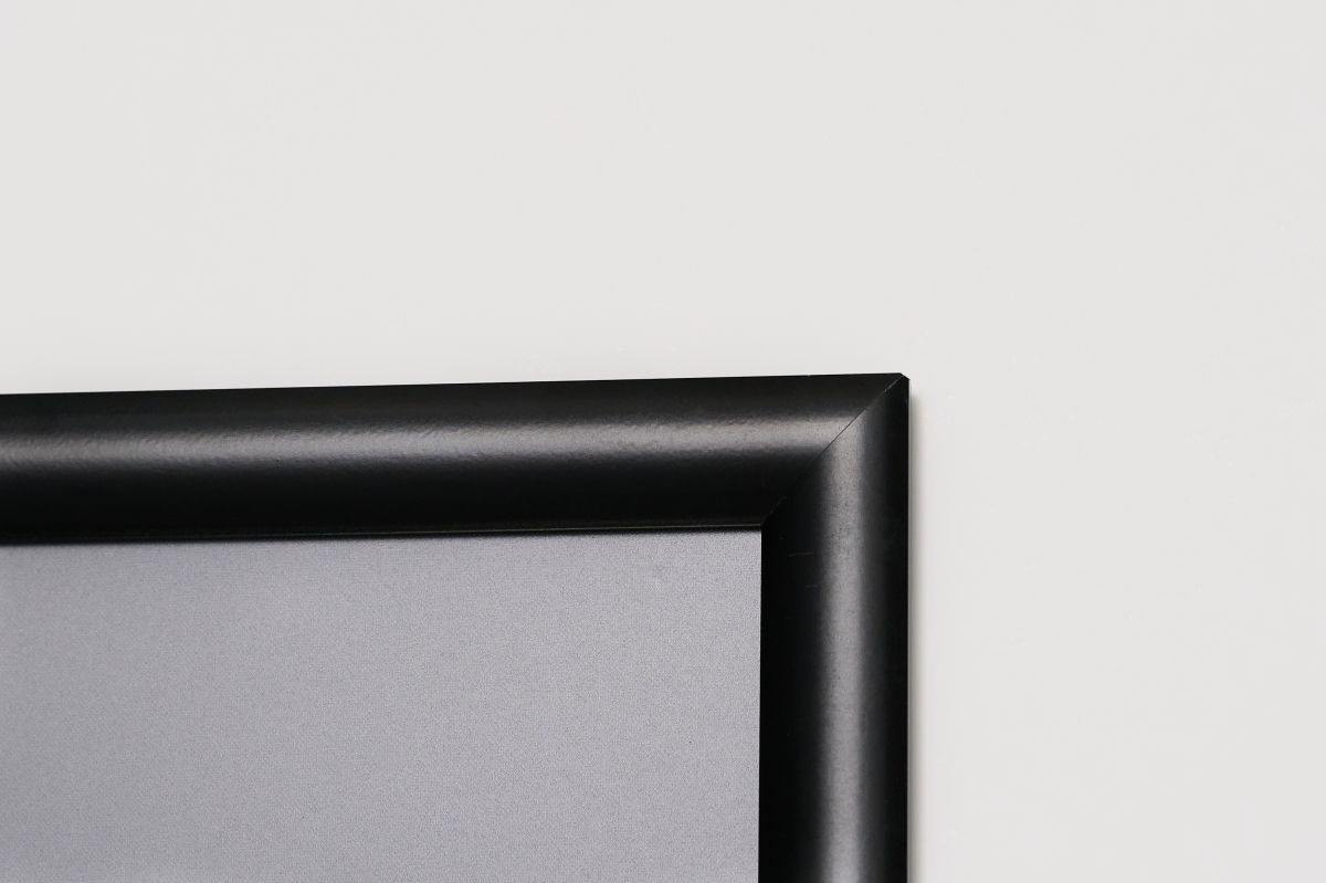 WF-1824B 18 x 24 in. Aluminum Snap Frame Wall Mount, Black