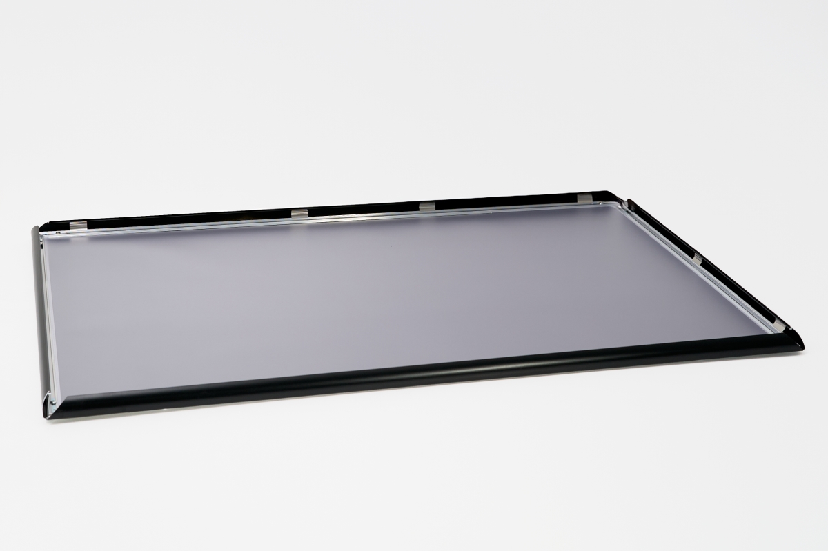 WF-2436B 24 x 36 in. Aluminum Snap Frame Wall Mount, Black