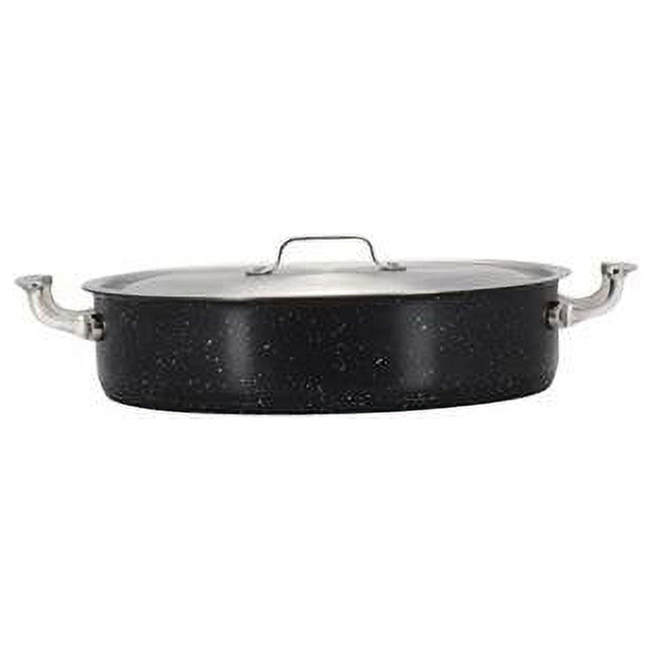 Picture of Bon Chef 60030GALAXY 6 qt Hotstone Galaxy Cucina Pot with Cover - Induction Bottom