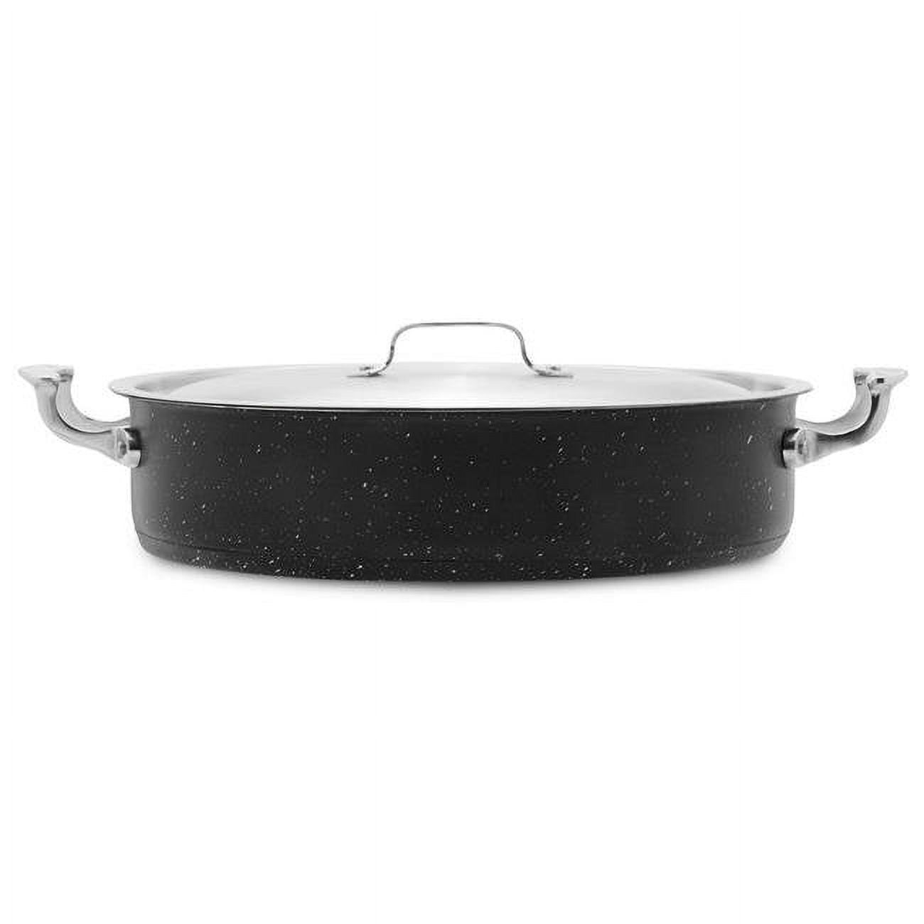 Picture of Bon Chef 60032GALAXY 9 qt Hotstone Galaxy Cucina Pot with Cover - Induction Bottom