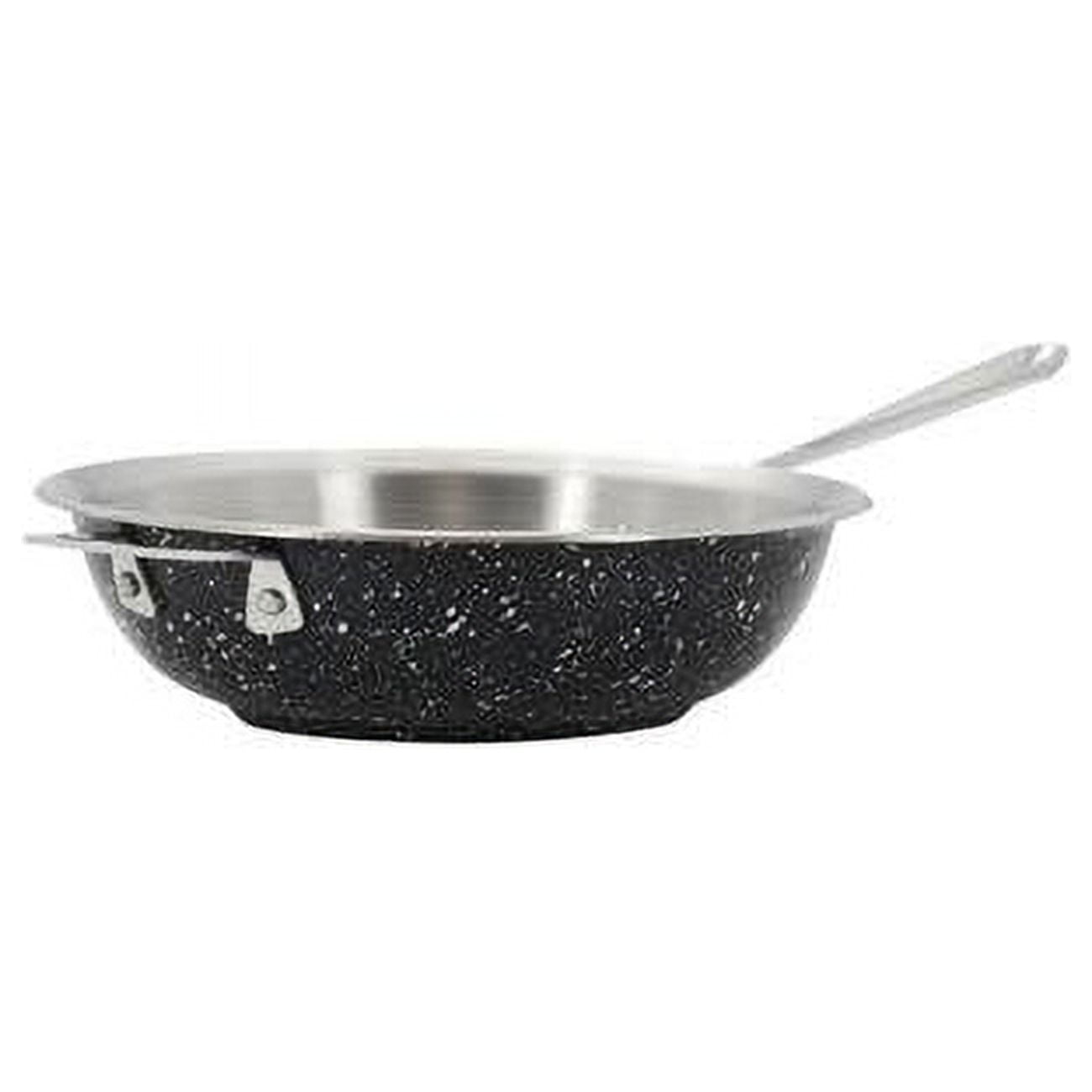 Picture of Bon Chef 60008GALAXY 12 in. Hotstone Galaxy Cucina Chefs Pan with Lid - Induction Bottom