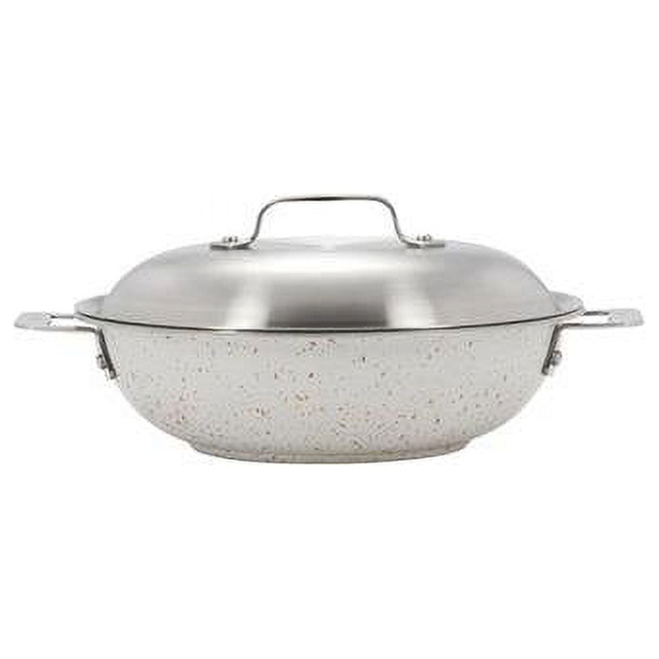 Picture of Bon Chef 60006DESERT 13 in. Hotstone Desert Cucina Braiser Pan with Lid - Induction Bottom