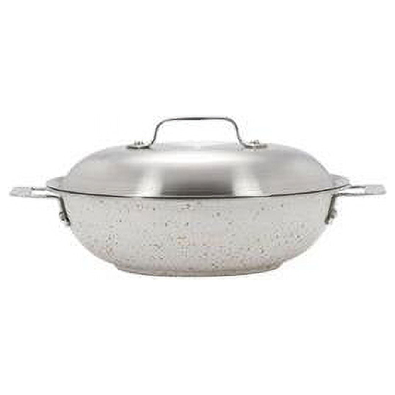 Picture of Bon Chef 60011DESERT 10 in. Hotstone Desert Cucina Braiser Pan with Lid - Induction Bottom