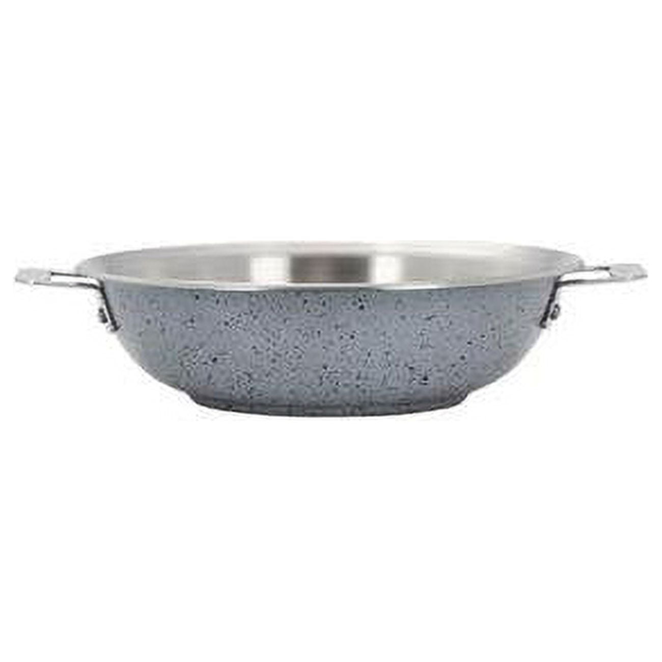 Picture of Bon Chef 60015STARLIGHT 12 in. Hotstone Starlight Cucina Chefs Pan with Lid & 2 Side Handles - Induction Bottom