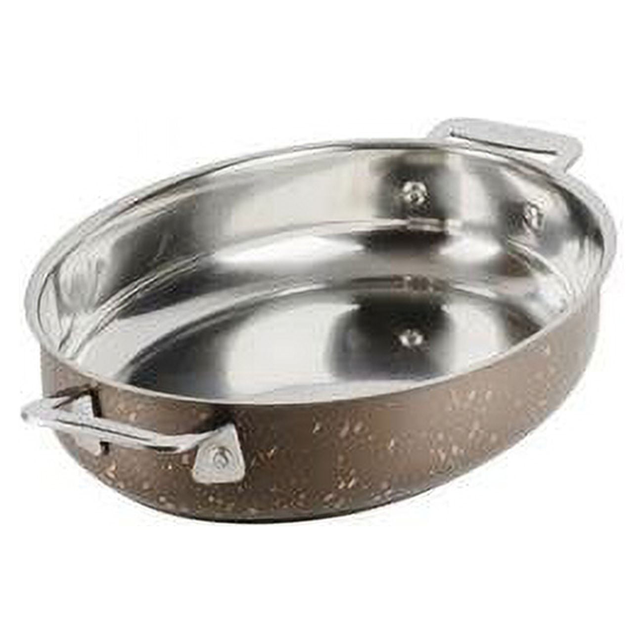 Picture of Bon Chef 60019COFFEE 48 oz Hotstone Coffee Cucina Oval Augratin - Induction Bottom