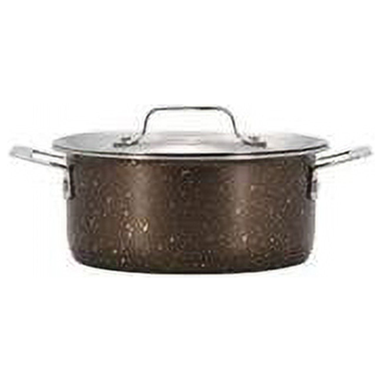 Picture of Bon Chef 60025COFFEE 40 oz Hotstone Coffee Cucina Pan with Lid - Induction Bottom