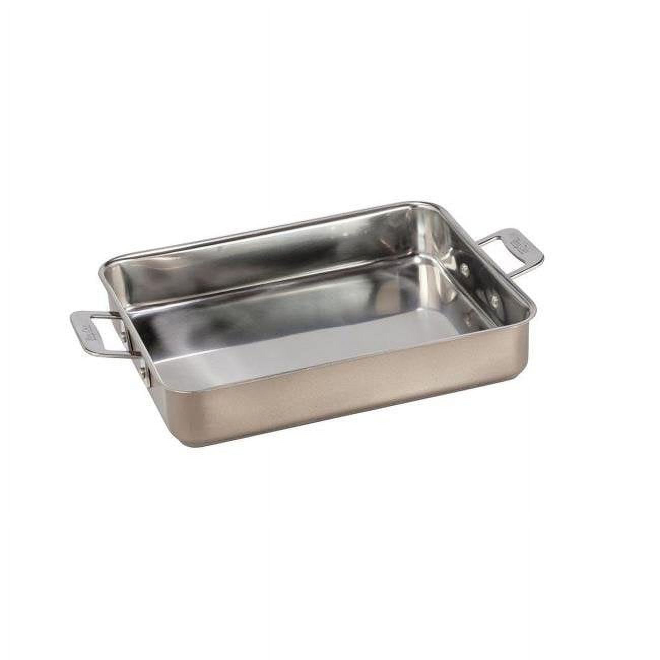Picture of Bon Chef 60013CLDTAUPE 3 qt Hotstone Taupe Cucina Small Square Pan - Induction Bottom