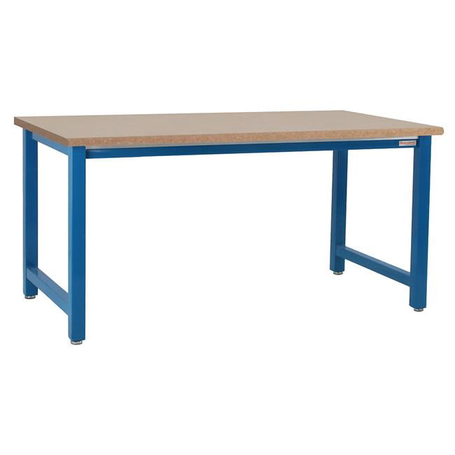 24 x 30 in. Kennedy Workbenches with Particle Board 1.75 in. Thick Top, Light Blue