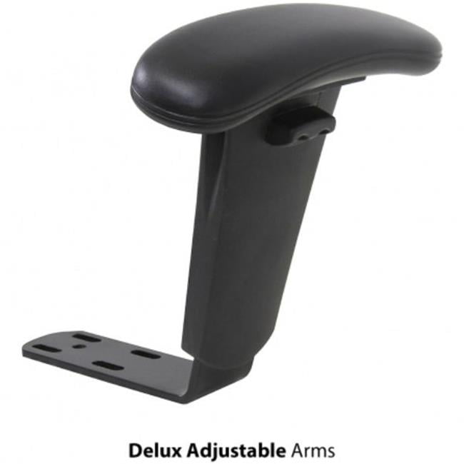Picture of BenchPro AA 2.5 in. Deluxe Adjustable Arms Seating Accessories, Black