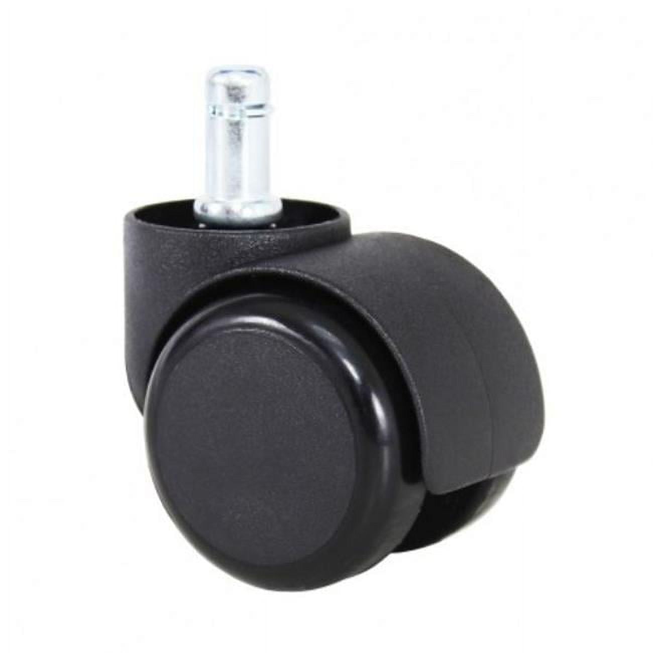 U Urethane Casters Seating Accessories for Hard Floor, Black