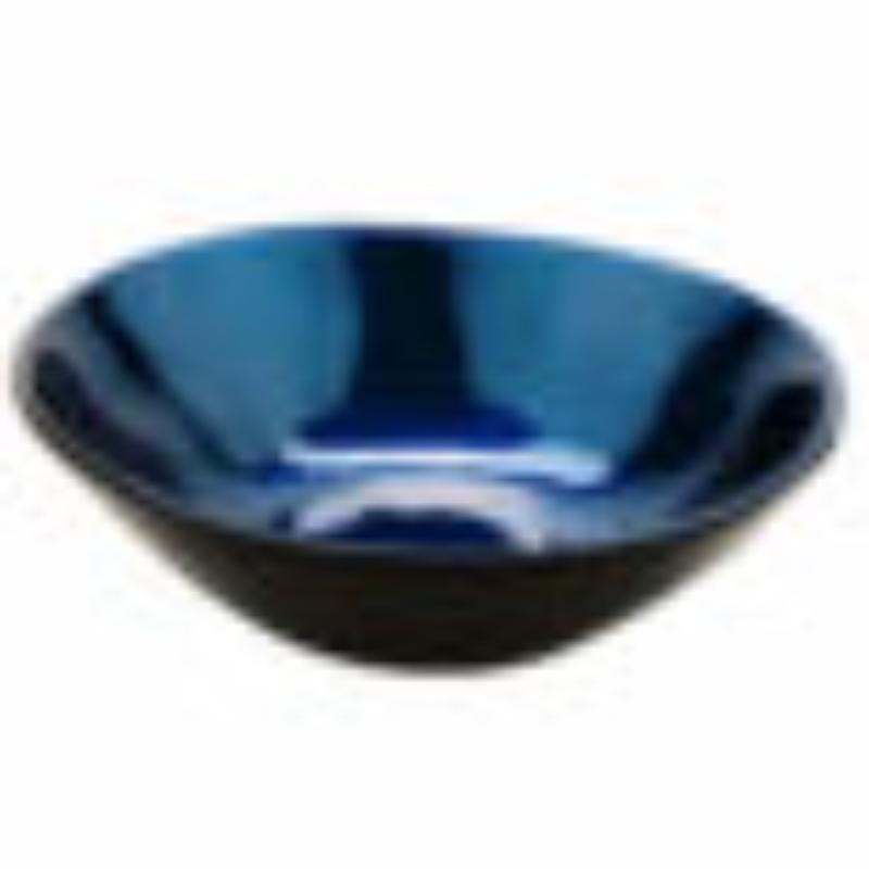 Picture of Winco B-18-CSB 16 oz - 20 oz Rim-Full - Irregular Bowl, 7 in. Dia., 1.75 in. Deep - Cosmo Blue
