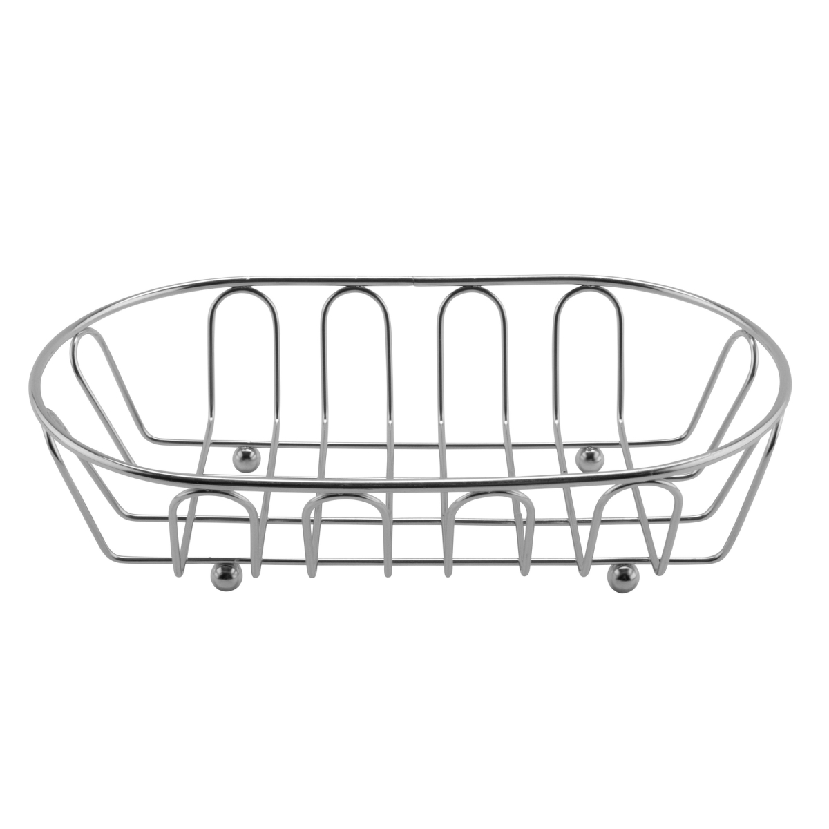 Picture of Winco 4-88454 9 x 5.25 in. Basket, 2.5 in. Tall - Stainless Steel