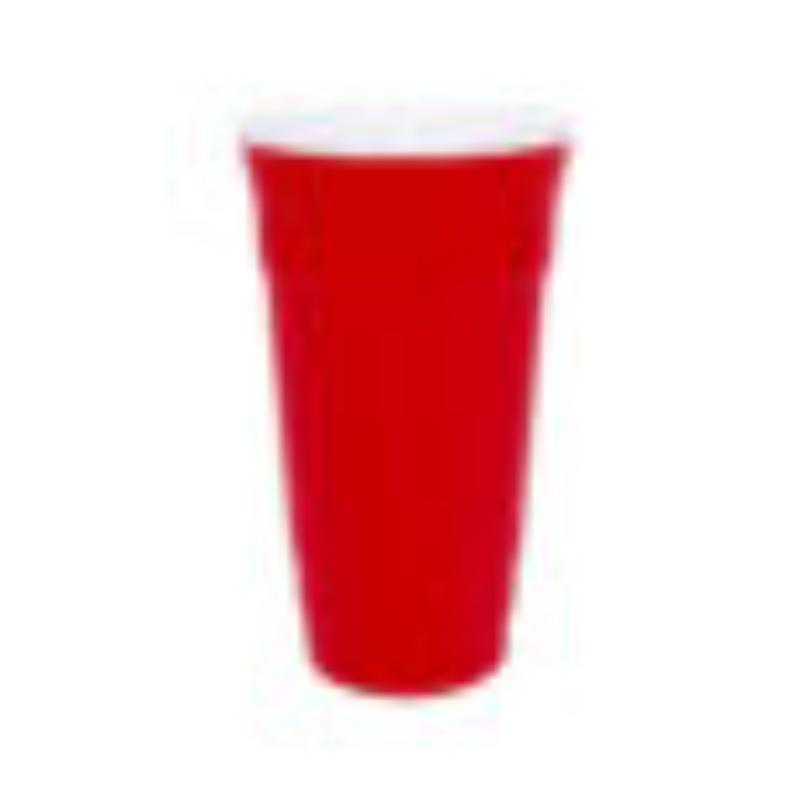 Picture of Winco SC-32-R 32 oz Reusable Tumbler - Red