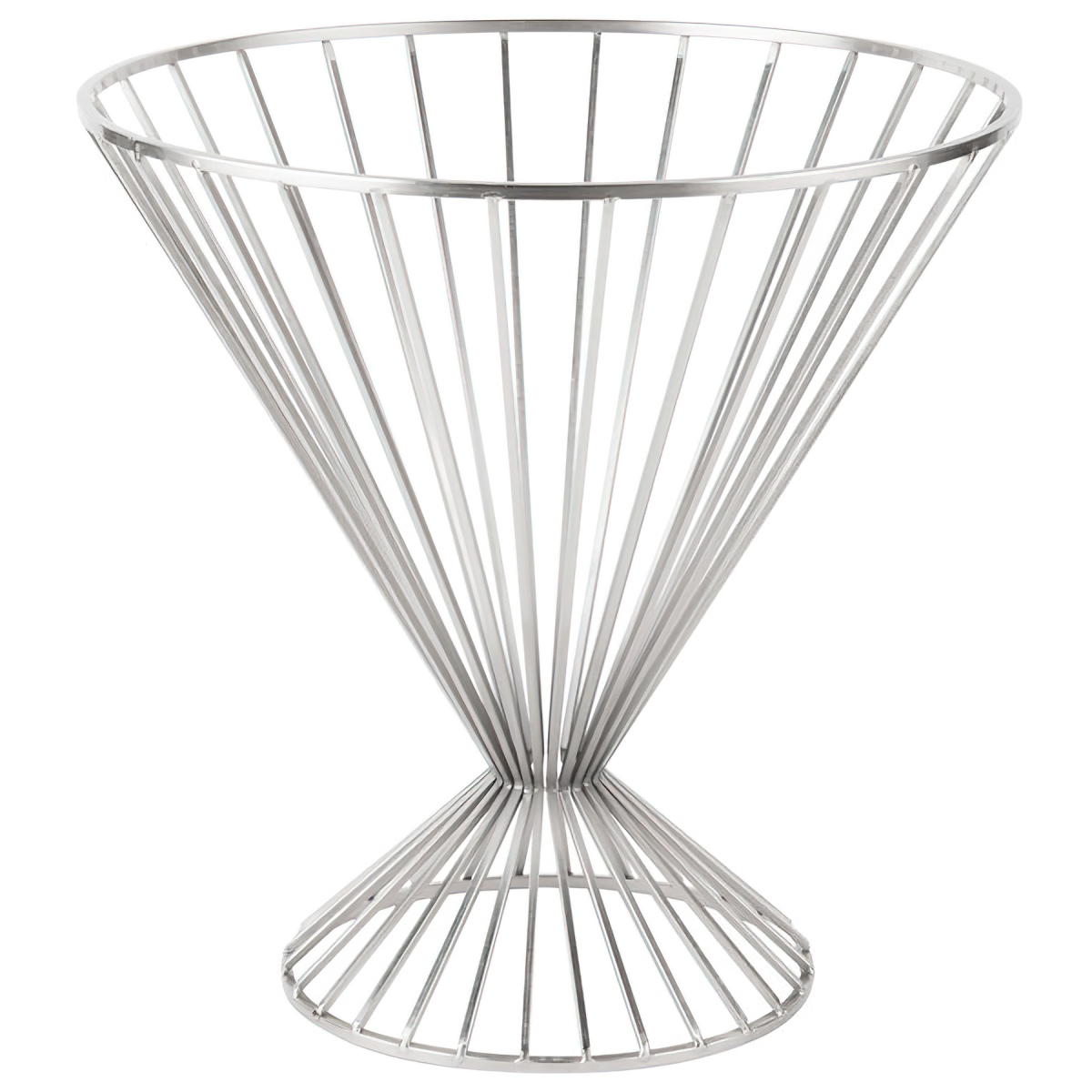 Picture of Winco IRB-103C 15 in. Round Basket with Base, 14 in. Tall