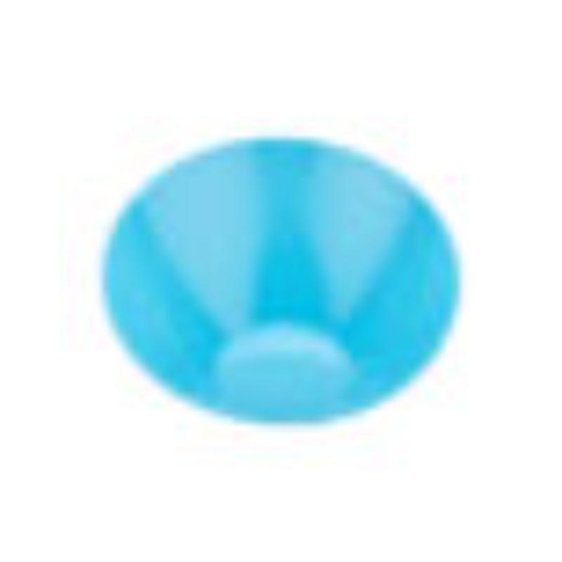 Picture of Winco B-790-BL-BK 1.9 qt. - 2.9 qt. Rim-Full - 12 in. Cascading Bowl, 6.25 in. Deep - Blue & Black