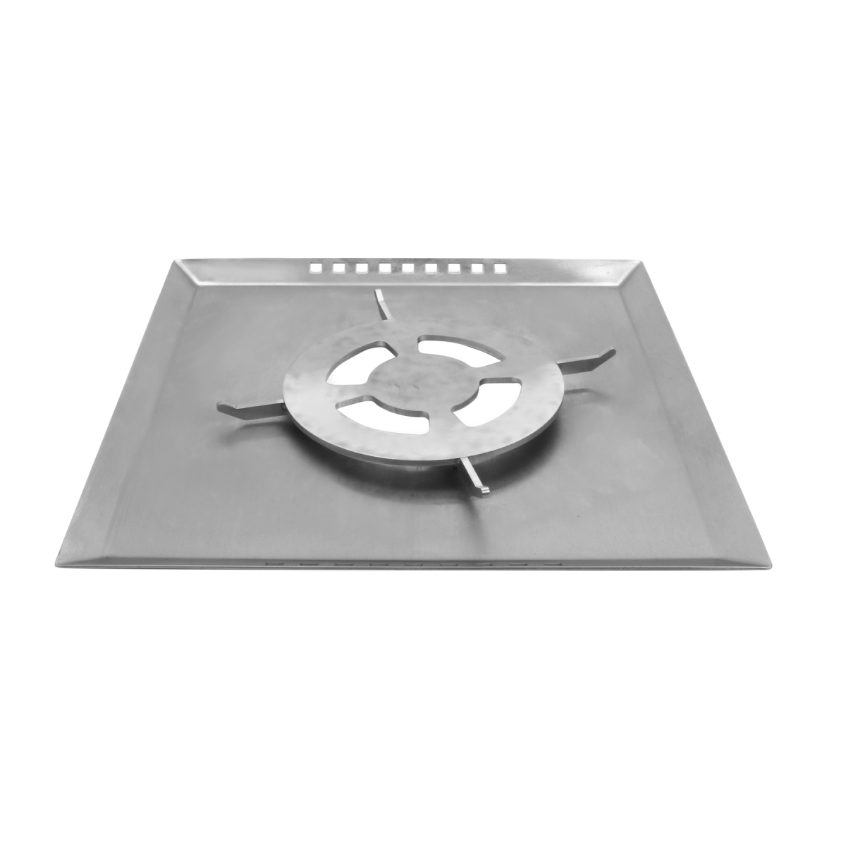 Picture of Winco ST11702015 Strata Square Single Warmer Top, 15.5 x 15.5 x 0.625 in., with Single Grate, Fits ST11602115 - G.E.T. Strata Buffet System St11702015 - Stainless Steel