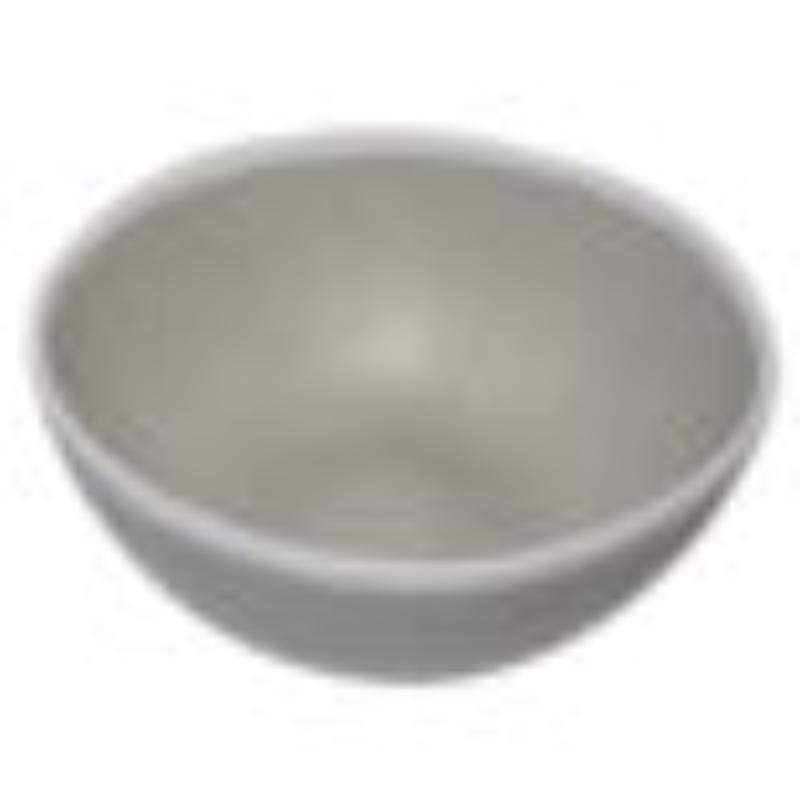 Picture of Winco B-303-DVG 1 qt. Dove Grey Melamine Large Salad Bowl - 1.2 qt. Rim-Full - 7 in. Top Dia., 2.5 in. Deep, G.E.T. Pottery Market Glazed