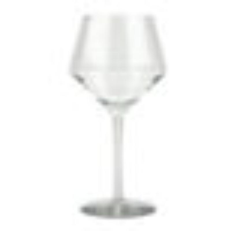 Picture of Winco SW-2001-CL 16 oz Tritan Clear Wine Glass with Stem - 19 oz Rim-Full, 3.25 in. Top Dia., 9 in. Tall, G.E.T. Via