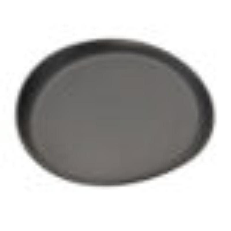 Picture of Winco CS-610-DG 6 in. Dark Grey Melamine Small Serving Plate, 0.65 in., G.E.T. Riverstone