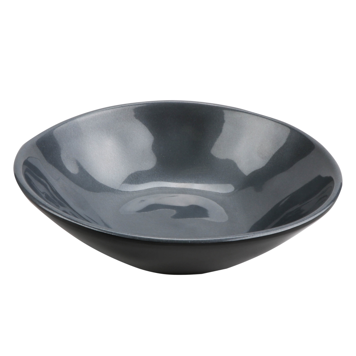 Picture of Winco B-22-CSS 22 oz Melamine Irregular Bowl - 24 oz Rim-Full, 6.25 in. Top Dia., 2.75 in. Deep, Cosmo Stardust - G.E.T, Cosmo - 1 Dozen