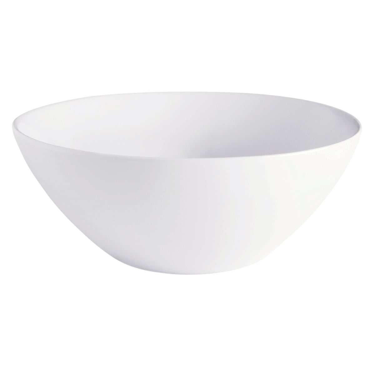 Picture of Winco PA1101527512 57.5 oz Bright White Porcelain Salad Bowl, 9 in. Dia., Corona Actualite - 1 Dozen