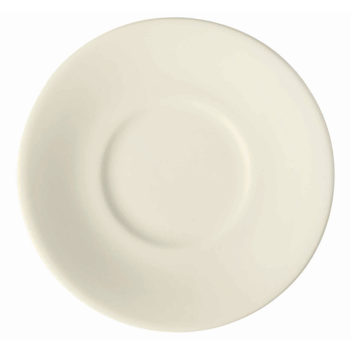 Picture of Winco PP1100700324 6.25 in. Cream White Porcelain Tea & Bouillon Saucer, Corona Americana - 2 Dozen