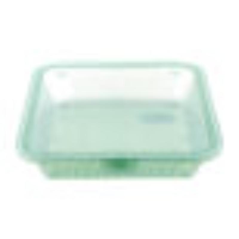 Picture of Winco EC-17-JA Single Entree Polypropylene Jade Flat Top Food Reusable Container, 9 x 9 x 2 in., G.E.T. Eco-Takeouts
