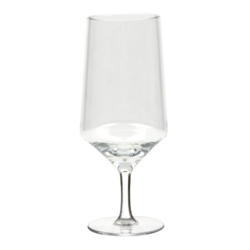 Picture of Winco GOB-15-CL 14 oz - 17 oz Rim-Full - 3.18 Top Dia. Goblet, 3.18 Max Dia., 8 Tall, Tritan Plastic, G.E.T. Via - Clear