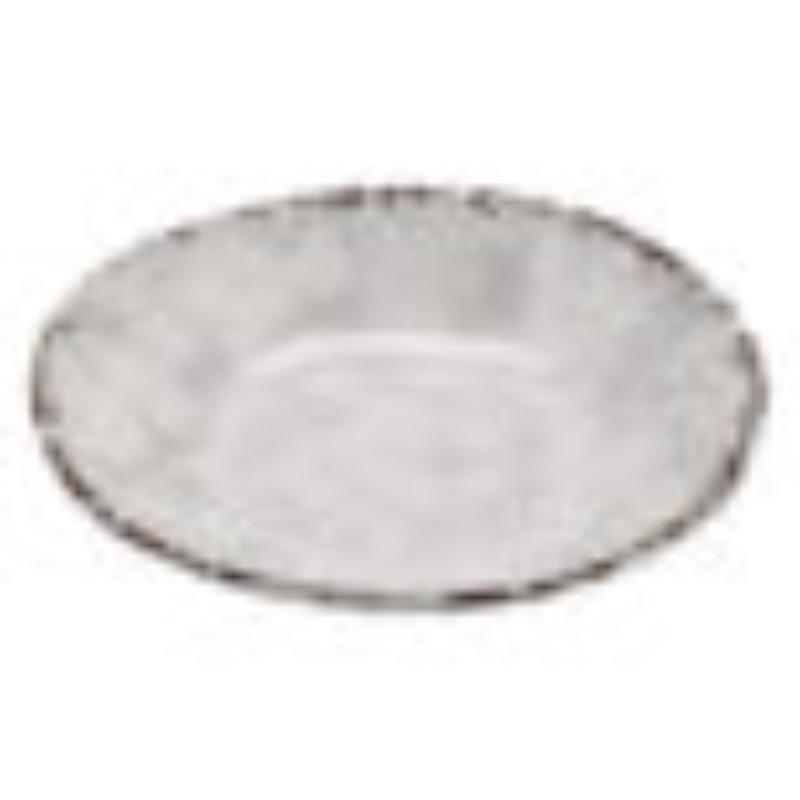 Picture of Winco B-42-FM 1.3 qt. - 1.4 qt. Rim-Full Irregular Bowl, 10 in. Dia., 1.75 in. Deep - French Mill