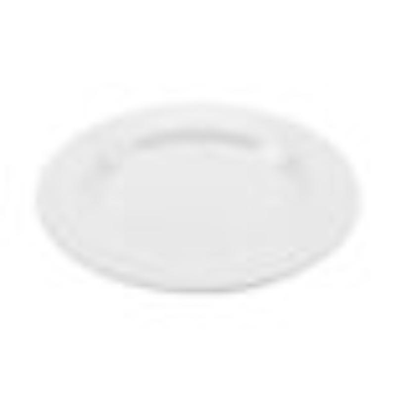 Picture of Winco PT-7-MN-W 7.5 in. Textured Rim Plate - White