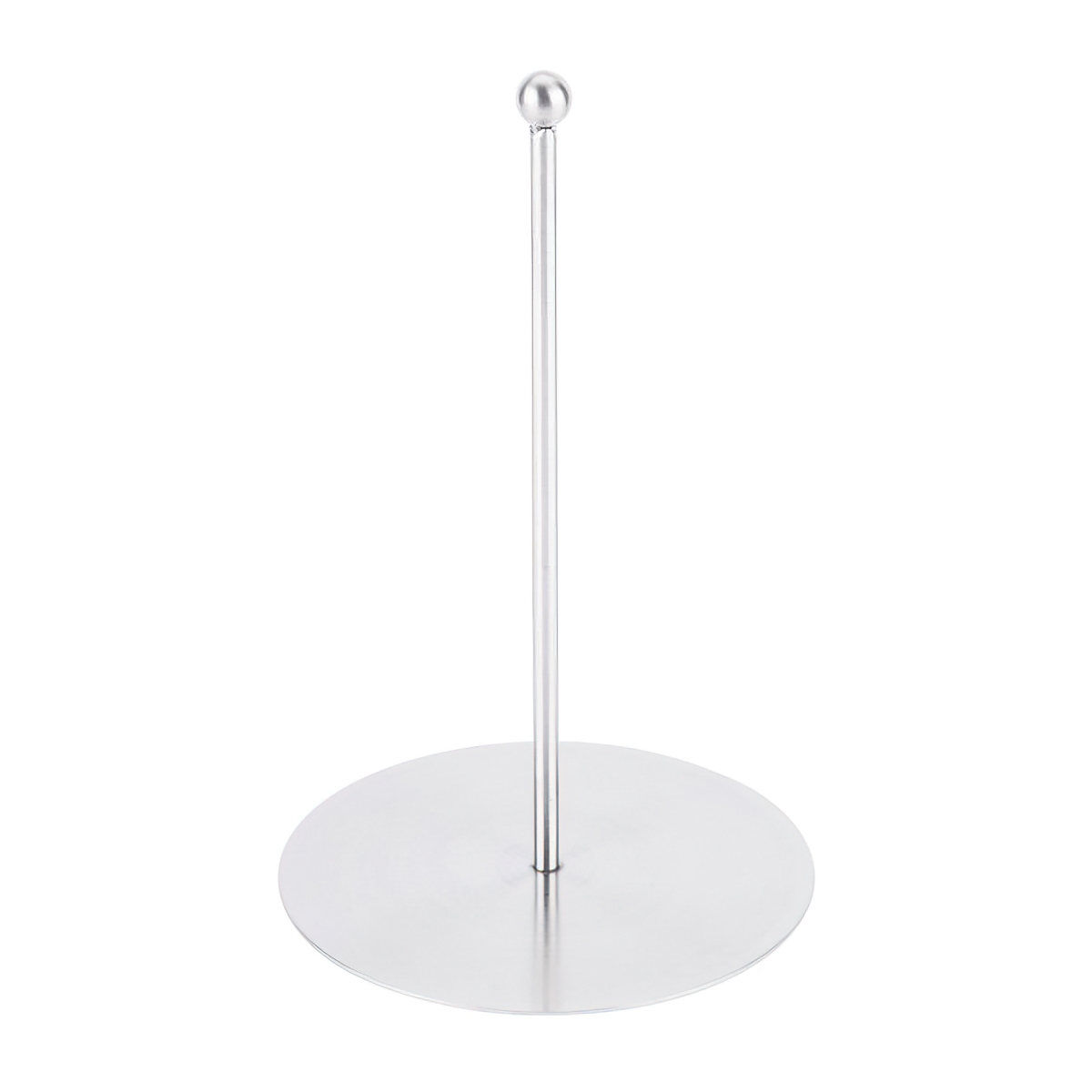 Picture of Winco 4-81872 Onion Ring Tower, 5.5 in. Dia., 10 in. Tall - Stainless Steel - Each 12