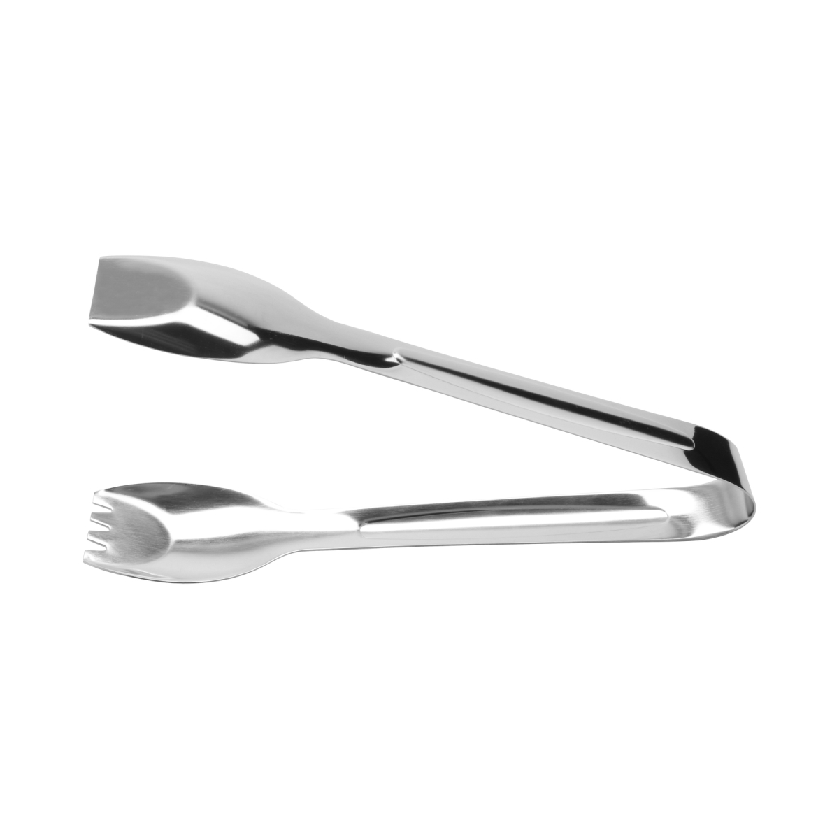Picture of Winco BSRIM-08 9 in. Stainless Steel Salad Tong with Mirror Finish - Each 12