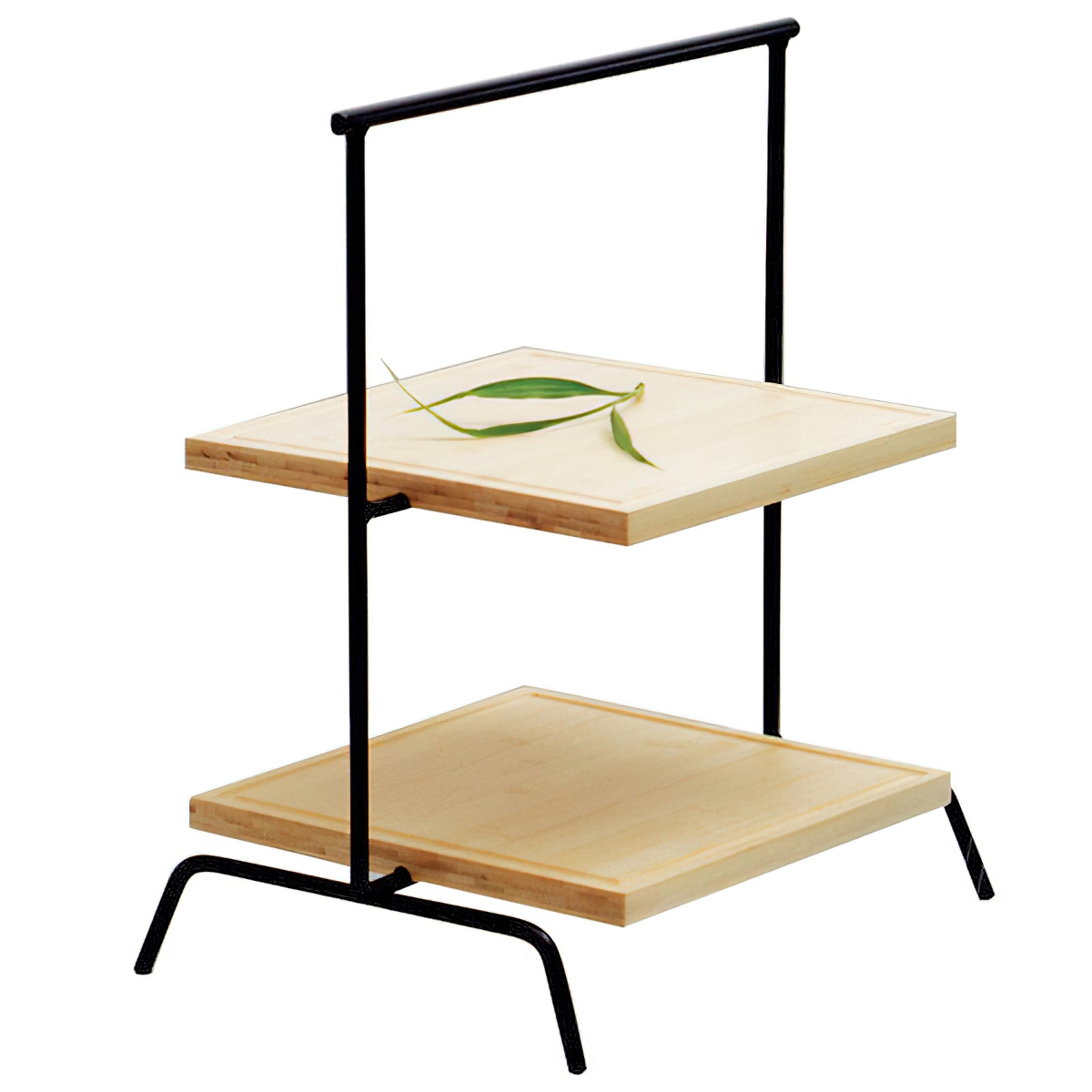Picture of Winco IR-404B 15.75 x 12 in. Black 3-Tier Riser, 27 in. Tall