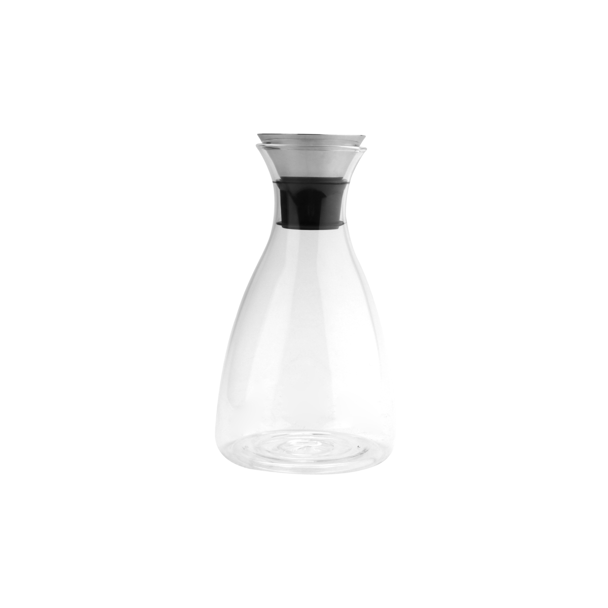 Picture of Winco GL-CRF-52 52 oz - 56 oz Rim-Full, 6 in. Dia. Glass Decanter with Dripless Lid, 9.75 in. Tall - Each 6