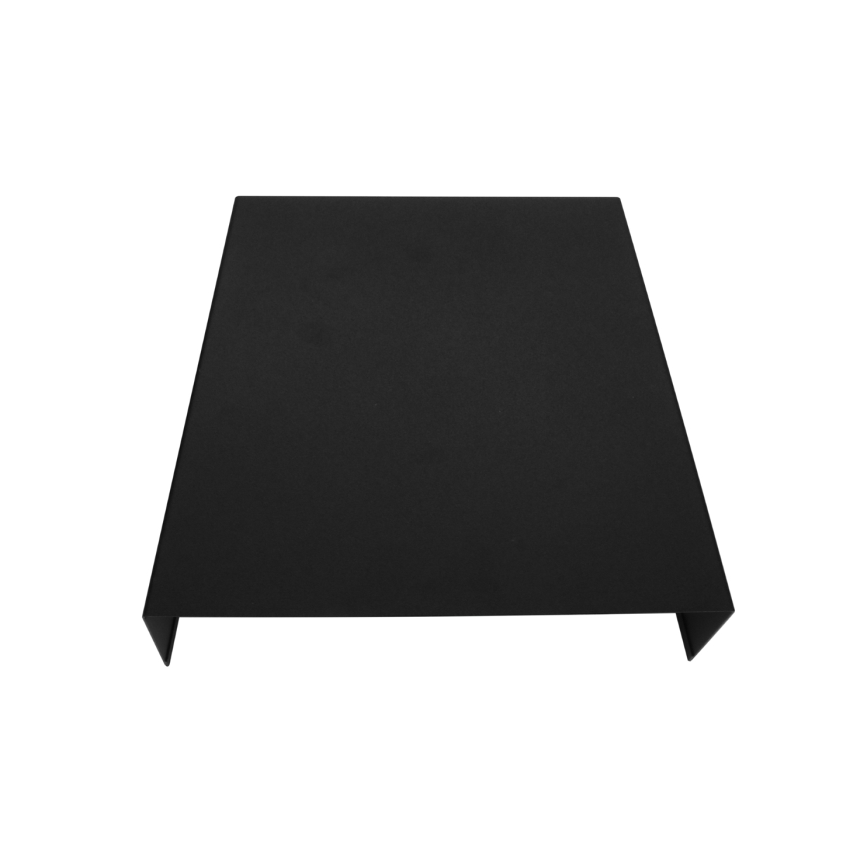 Picture of Winco ST11302112 Strata Wedge-Style Stage & Riser, 12 x 9 x 5 in., Without Caddy, Fits ST11302013, 16 Gauge - Stainless Steel - G.E.T. Strata Buffet System ST11302112 - Black