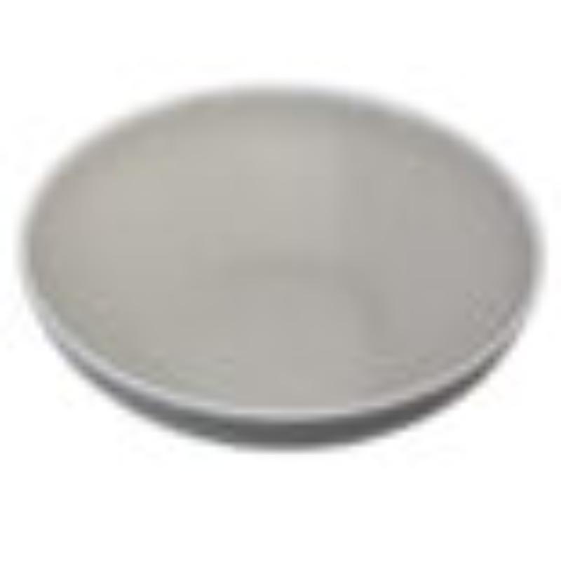 Picture of Winco B-350-DVG 10 qt. Dove Grey Melamine Large Display Bowl - 11 qt. Rim-Full - 16.5 in. Top Dia., 4.5 in. Deep, G.E.T. Pottery Market Glazed