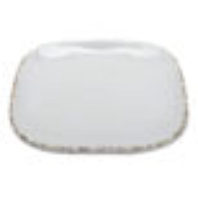 Picture of Winco SCS-9-UM 9.5 in. Melamine Square Dinner Plate, G.E.T. Urban Mill